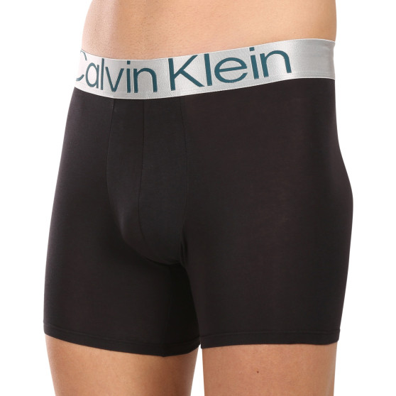 3PACK Boxers para hombre Calvin Klein negro (NB3131A-NC4)