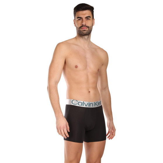 3PACK Boxers para hombre Calvin Klein negro (NB3131A-NC4)