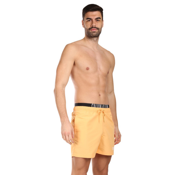 Bañador para hombre Calvin Klein naranja (KM0KM00992-SAN)