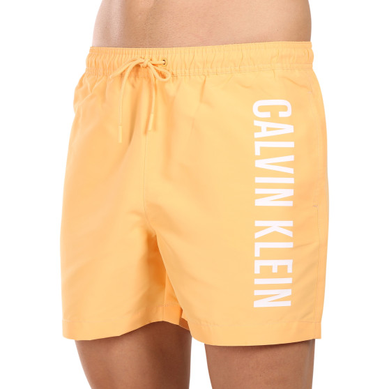 Bañador para hombre Calvin Klein naranja (KM0KM01004-SAN)