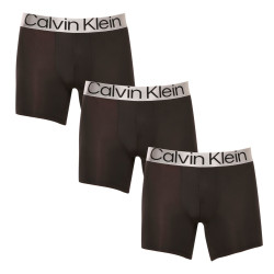 3PACK Boxers para hombre Calvin Klein negro (NB3075A-7V1)