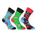 3PACK calcetines alegres Styx alto multicolor (H955115453)