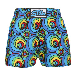 Pantalones cortos para niños Styx art goma clásica circles (J1151)