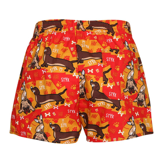 Pantalones cortos para niños Styx art goma clásica dogs (J1554)