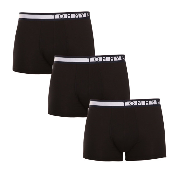 3PACK Boxers para hombre Tommy Hilfiger negro (UM0UM01234 0R9)