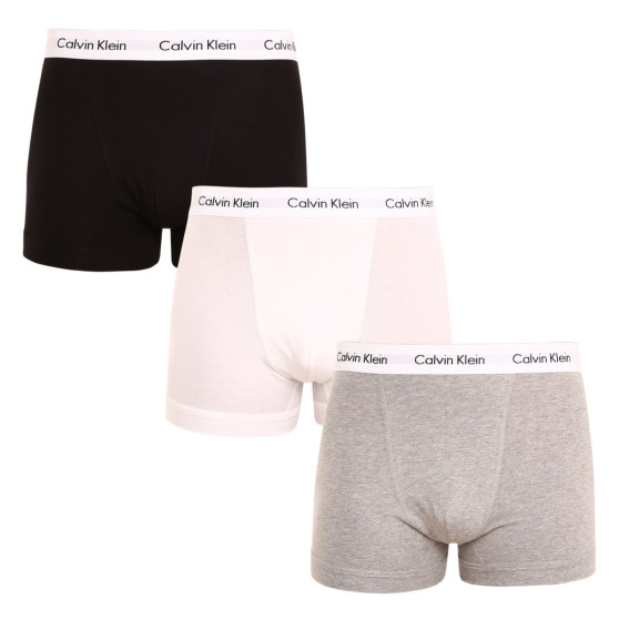 3PACK Boxers para hombre Calvin Klein multicolor (U2662G-998)