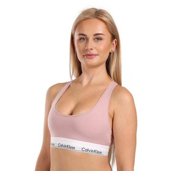 Sujetador de mujer Calvin Klein rosa (F3785E-TQO)