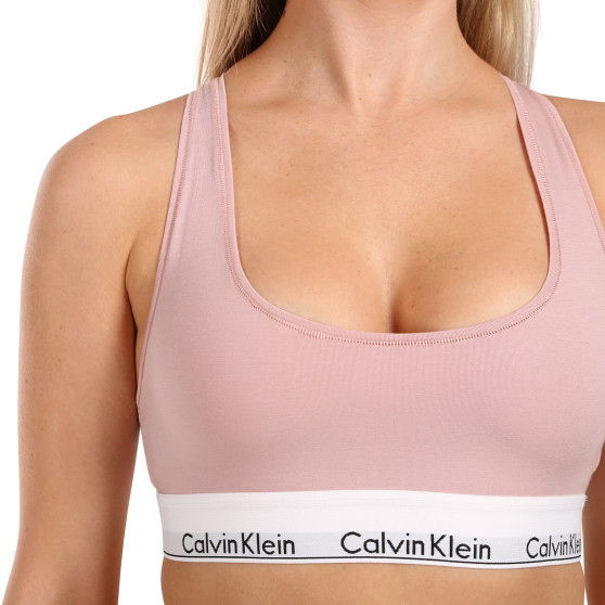 Sujetador de mujer Calvin Klein rosa (F3785E-TQO)