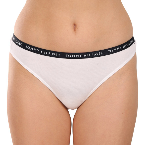 3PACK tanga de mujer Tommy Hilfiger multicolor (UW0UW02829 0TF)