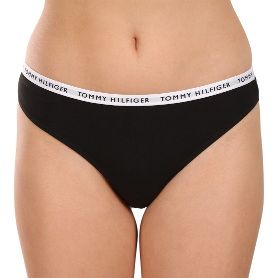 3PACK tanga de mujer Tommy Hilfiger multicolor (UW0UW02829 0TF)