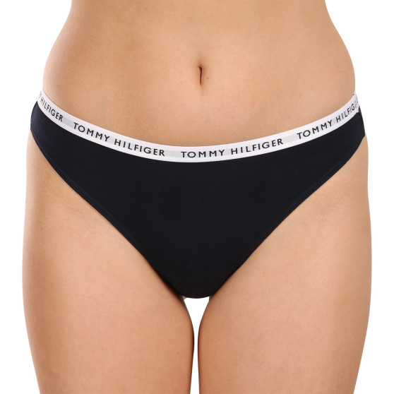 3PACK tanga de mujer Tommy Hilfiger multicolor (UW0UW02829 0WS)