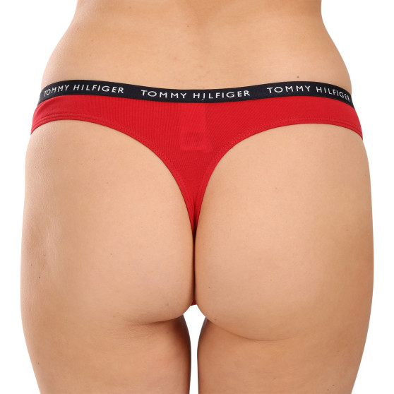 3PACK tanga de mujer Tommy Hilfiger multicolor (UW0UW02829 0WS)