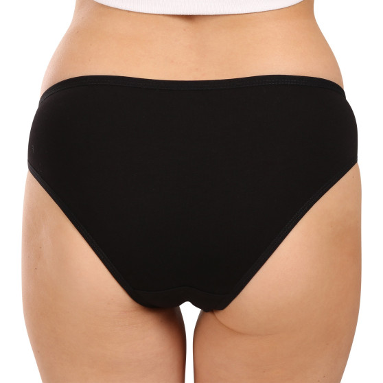 5PACK bragas de mujer Nedeto negro (5NDTK001)