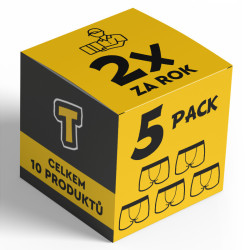 2x 5PACK Boxers para hombre  goma clásica - suscripción trimestral semestral Nedeto