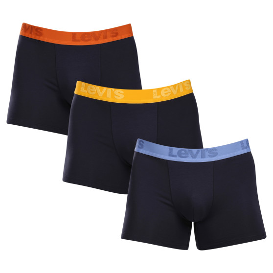 3PACK Boxers para hombre Levis multicolor (905045001 024)