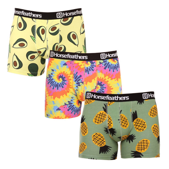 3PACK Boxers para hombre Horsefeathers Sidney (AM164DGK)