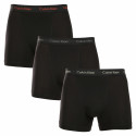 3PACK Boxers para hombre Calvin Klein negro (U2662G-MWO)