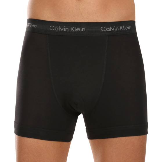 3PACK Boxers para hombre Calvin Klein negro (U2662G-MWO)