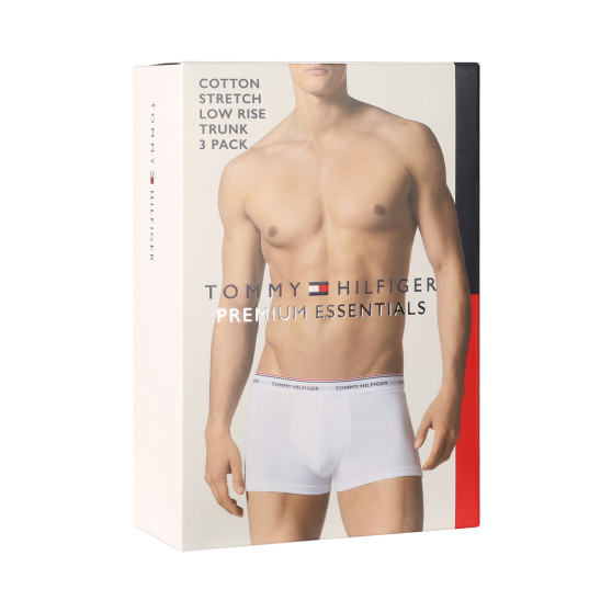 3PACK Boxers para hombre Tommy Hilfiger azul oscuro (1U87903841 409)