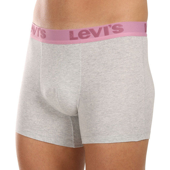 3PACK Boxers para hombre Levis multicolor (905045001 025)