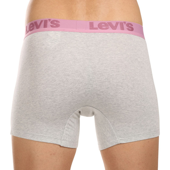 3PACK Boxers para hombre Levis multicolor (905045001 025)