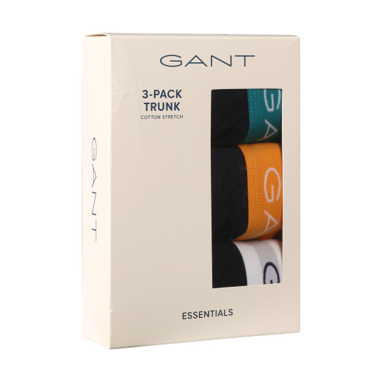 3PACK Boxers para hombre Gant azul (902413003-779)