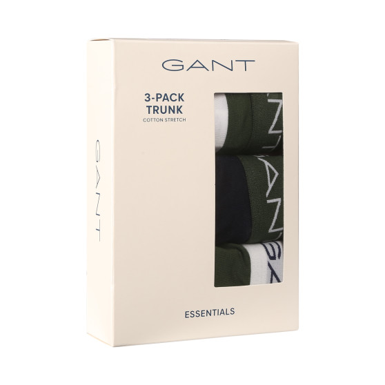 3PACK Boxers para hombre Gant multicolor (902413043-313)