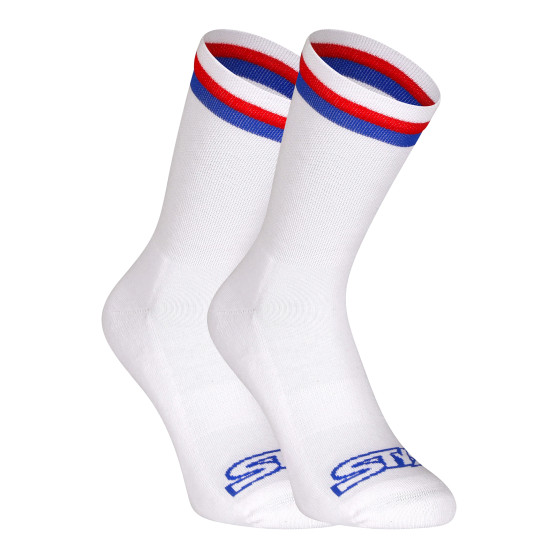 3PACK calcetines Styx alto blanco tricolor (3HV10111)