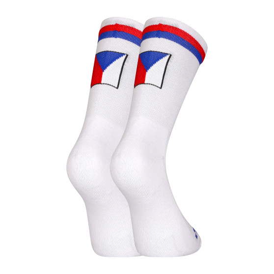 3PACK calcetines Styx alto blanco tricolor (3HV10111)