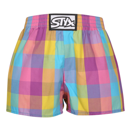 3PACK pantalón corto para niños Styx classic elastic multicolor (3J102729)