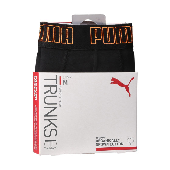 2PACK Boxers para hombre Puma negro (701226388 015)