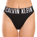 Tanga de mujer Calvin Klein negro (QF7639E-UB1)