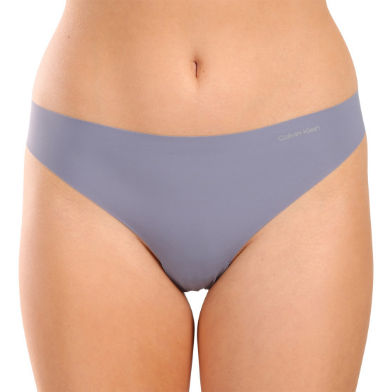 3PACK tanga de mujer Calvin Klein sin costuras multicolor (QD3558E-NP0)