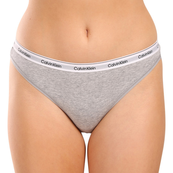 3PACK bragas de mujer Calvin Klein multicolor (QD5207E-NP4)