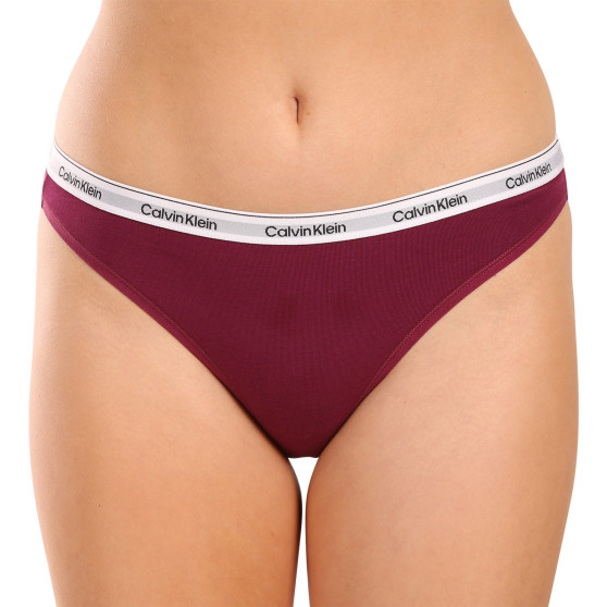 3PACK bragas de mujer Calvin Klein multicolor (QD5207E-NP6)