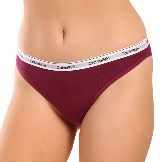 3PACK bragas de mujer Calvin Klein multicolor (QD5207E-NP6)