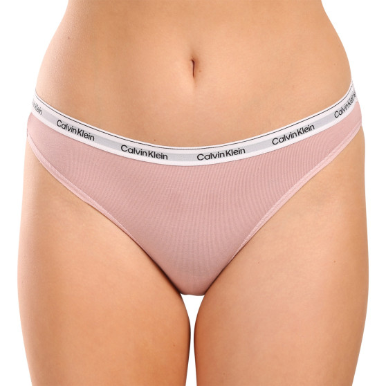 3PACK bragas de mujer Calvin Klein multicolor (QD5207E-NP6)