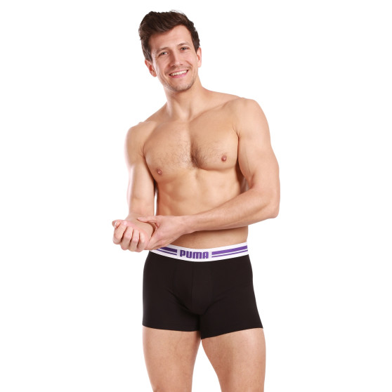 2PACK Boxers para hombre Puma negro (701226763 008)