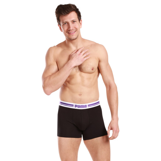 2PACK Boxers para hombre Puma negro (701226763 008)