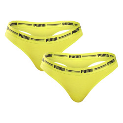 2PACK tanga para mujer Puma amarillo (603034001 021)