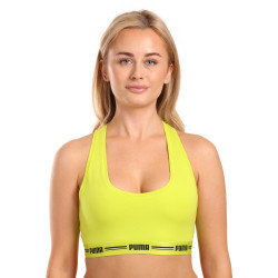 Sujetador deportivo de mujer Puma amarillo (604022001 021)