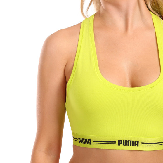 Sujetador deportivo de mujer Puma amarillo (604022001 021)