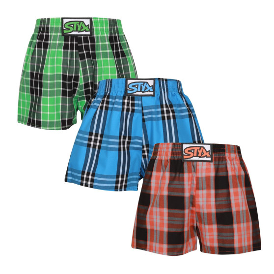 3PACK pantalón corto para niños Styx classic elastic multicolor (3J102630)