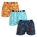 3PACK short hombre Styx art sports goma multicolor (3B16347)