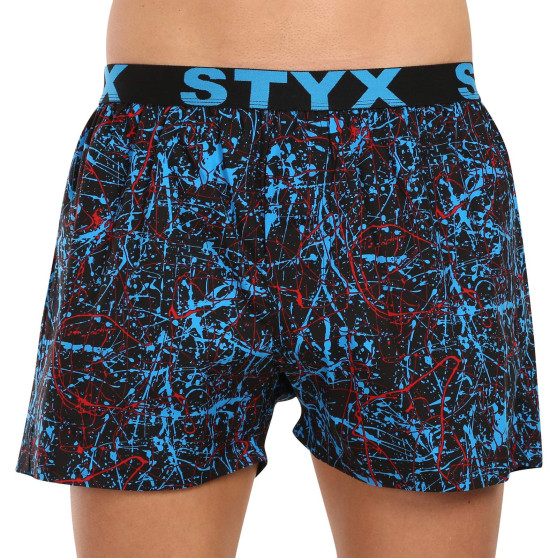 3PACK short hombre Styx art sports goma multicolor (3B16347)