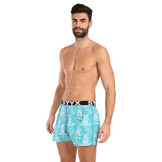 3PACK short hombre Styx art sports goma multicolor (3B16347)