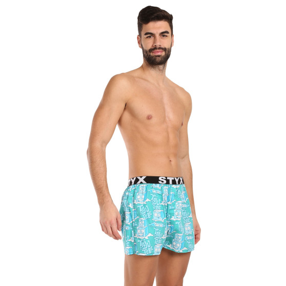 3PACK short hombre Styx art sports goma multicolor (3B16347)