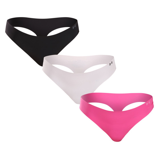 3PACK tanga de mujer Under Armour multicolor (1383893 686)