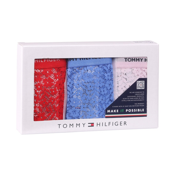 3PACK bragas de mujer Tommy Hilfiger multicolor (UW0UW04897 0WR)