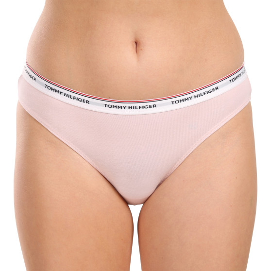 3PACK bragas de mujer Tommy Hilfiger multicolor (UW0UW04895 0VQ)